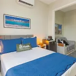 Studio Charmoso Com Vista Lateral Para A Praia